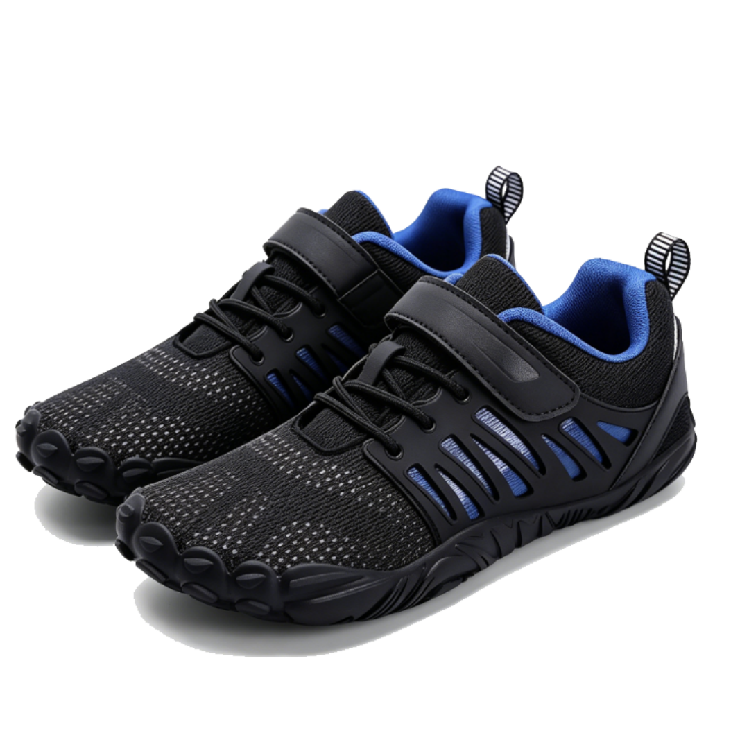 Durable Rubber Sole Barefoot Shoes Wide Toe Workout Men Shoes