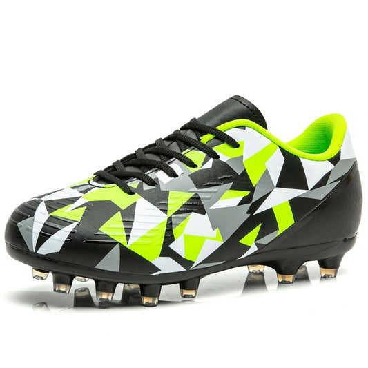 Kids Athletic Outdoor Soccer Cleats - Youth Unisex Training Shoes