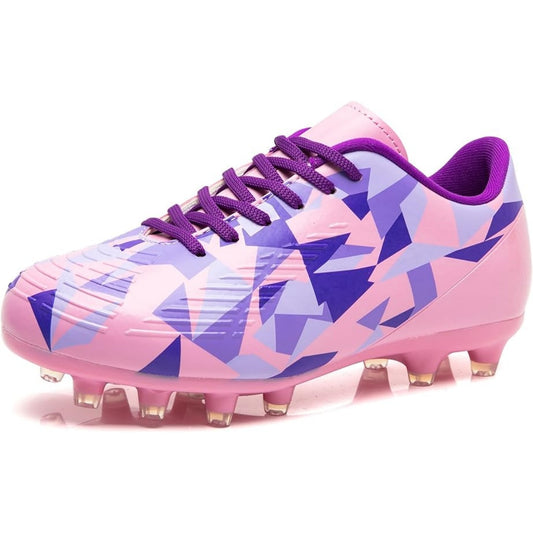 Youth Athletic Soccer Cleats Lightweight Football Shoes